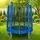 Metal & Plastic Trampoline LBG55 Blue - ბატუტი