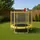 Metal & Plastic Trampoline 140cm 5FT - ბატუტი