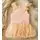Balloon Dress With Shoulder Bow Peach - საბავშვო კაბა