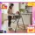 Moni High chair Rico grey - საკვები სკამ-მაგიდა