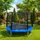 Metal & Plastic Trampoline 244cm 8FT - ბატუტი