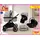 KikkaBoo Tiffany 4in1 Light Grey With Extendable Car Seat - საბავშვო ეტლის კომპლექტი