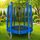 Metal & Plastic Trampoline LBG55 Blue - ბატუტი