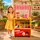 Supermarket With Set Of Vegetable - ხის სათამაშო ბოსტნეულის დახლი-მაღაზია
