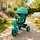 Dino Tricycle Green With Music And Light - სასეირნო ველო-ეტლი, 3 image