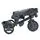 Byox Tricycle Fusion Lux Dark Grey - სასეირნო ველო-ეტლი, 15 image