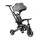 Kikkaboo Tricycle 7in1 Trix Grey სამ თვლიანი ველო-ეტლი, 2 image