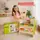 Supermarket With Set Of Products - ხის სათამაშო დახლი-მაღაზია, 2 image