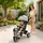 Robot Tricycle Grey With Music And Light - სასეირნო ველო-ეტლი, 2 image