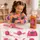 Pull Back Pink Car with Watch - საბავშვო საათი სათამაშო მანქანით, 2 image