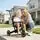 Flash Foldable Tricycle Yellow - სასეირნო დასაკეცი ველო-ეტლი, 9 image