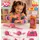 Pull Back Pink Car with Watch - საბავშვო საათი სათამაშო მანქანით