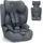 KikkaBoo 76-150 cm i-Pass i-Sizde Grey - მანქანის სავარძელი (ქარსითი)