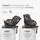 KikkaBoo i-Twist i-Size 2026 Coffee - მანქანის სავარძელი (ქარსითი), 3 image