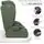 KikkaBoo 76-150 cm i-Pass i-Sizde Army Green - მანქანის სავარძელი (ქარსითი), 5 image