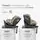 KikkaBoo i-Twist i-Size 2026 Sand - მანქანის სავარძელი (ქარსითი), 3 image