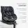 KikkaBoo i-Twist i-Size 2026 Grey - მანქანის სავარძელი (ქარსითი), 8 image