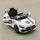 Mercedes Benz GTR Car White - ელექტრო მანქანა, 4 image