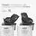 KikkaBoo i-Twist i-Size 2026 Grey - მანქანის სავარძელი (ქარსითი), 5 image