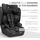 KikkaBoo 76-150 cm i-Pass i-Sizde Black - მანქანის სავარძელი (ქარსითი), 10 image