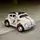 Vintage Baby Car White - ელექტრო მანქანა
