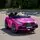 Mercedes Benz Racing Car Rose Red - ელექტრო მანქანა