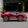 Lamborghini Sport Car Painted Wine Red - ელექტრო მანქანა კაუჩუკის საბურავებით, 7 image