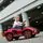 Lamborghini Sport Car Painted Wine Red - ელექტრო მანქანა კაუჩუკის საბურავებით, 2 image