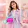 Girabrilla Puffer clutch bag Tiffany - საბავშვო ჩანთა