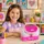Girabrilla Puffer Lunch Box Dark Pink - საბავშვო ლანჩის ჩანთა
