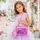 Girabrilla Puffer clutch bag Magenta - საბავშვო ჩანთა