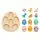 Wooden Egg Puzzle Dinosaurs - ხის სათამაშო კვერცხის ფაზლი, 5 image