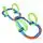Glow Race Track with Four 360° Loops - სათამაშო ოთხ მარყუჟიანი ტრასა, 4 image