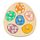 Wooden Egg Puzzle Dinosaurs - ხის სათამაშო კვერცხის ფაზლი, 3 image
