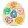 Wooden Egg Puzzle Dinosaurs - ხის სათამაშო კვერცხის ფაზლი, 4 image