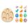 Wooden Egg Puzzle Dinosaurs - ხის სათამაშო კვერცხის ფაზლი, 4 image