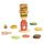 Wooden Hamburger Balance Game - ხის სათამაშო ჰამბურგერის ბალანსი