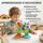 Hi Pando Educational Toy with Wooden Gears Stacking - ხის განსავითარებელი სათამაშო, 4 image