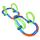 Glow Race Track with Four 360° Loops - სათამაშო ოთხ მარყუჟიანი ტრასა, 2 image