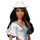 Barbie Doll Fashionista in Sparkly Silver Dress With Cowboy Hat And Boots - ბარბის თოჯინა, 3 image