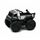 Off-Road Remote Control Silver Stunt Car - სათამაშო დისტანციურად მართვადი ოფ როუდის მანქანა, 6 image