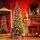 Christmas Tree With Pine Cones, Berries And Lights 210 CM - ნაძვის ხე გირჩით, კენკრით და განათებით