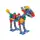 PİLSAN BUILDING BLOCKS CANTALI 128 PCS 03 507 სათამაშო კონსტრუქტორი, 3 image