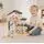 Tooky Toy Kids Play Doll House Family Figures Furniture Pet-საბავშვო თოჯინების სახლის ნაკრები ავეჯით, ფიგურებითა და შინაური ცხოველით