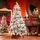 Snow-Covered Christmas Tree With Pine Cones საახალწლო ნაძვის ხე დათოვლილი ტოტებით და გირჩით 210 სმ (OT2083)