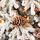 Snow-Covered Christmas Tree With Pine Cones საახალწლო ნაძვის ხე დათოვლილი ტოტებით და გირჩით 210 სმ (OT2083), 5 image