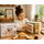 Wooden Toy Microwave Oven - ხის სათამაშო მიკროტალღური ღუმელი