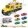 Super Size Yellow Truck With Cars  - სათამაშო გადამზიდი მანქანა, 2 image