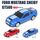 Remote Control Car Blue Ford Mustang GT500 - დისტანციურად მართვადი მუსტანგის სათამაშო მანქანა, 3 image