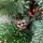 Merrywood Christmas Tree 180 CM With Pine Cones And Berries ნაძვის ხე დათოვლილი ბოლოებით გირჩით და კენკრით (OT024), 14 image